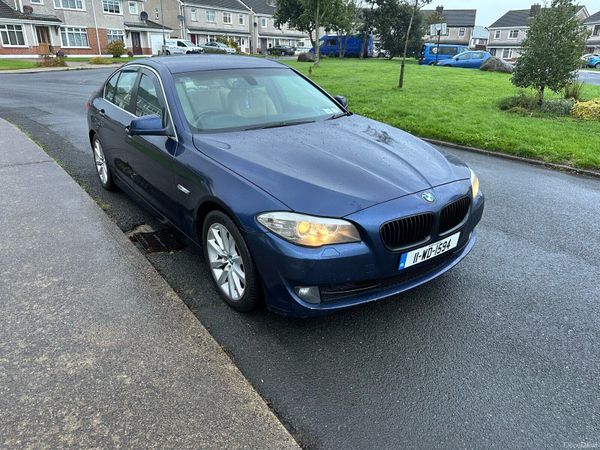 BMW 5-Series Saloon, Diesel, 2011, Blue