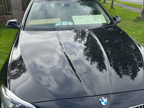BMW 5-Series Saloon, Diesel, 2013, Black