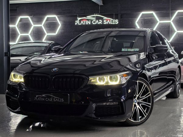 BMW 5-Series Saloon, Diesel, 2018, Black