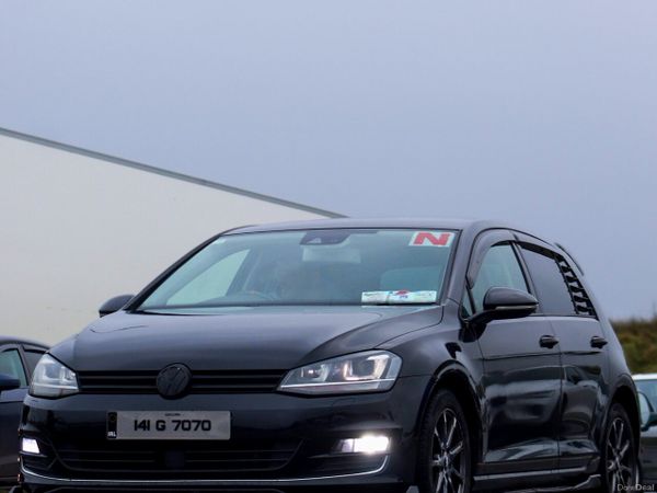 Volkswagen Golf Hatchback, Petrol, 2014, Black