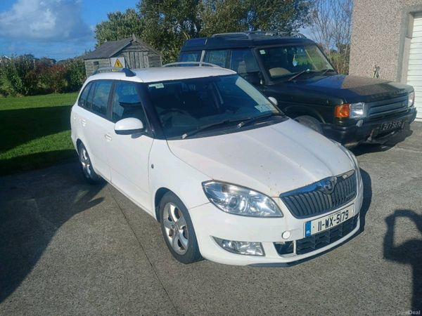 Skoda Fabia Estate, Diesel, 2011, White