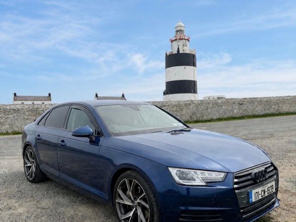 Audi A4 Saloon, Diesel, 2017, Blue