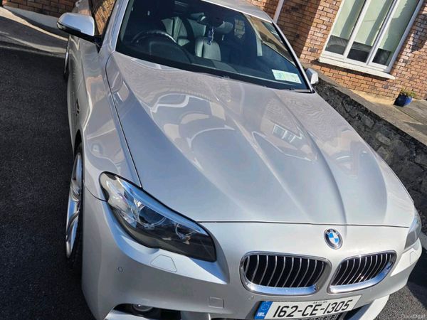BMW 5-Series Saloon, Diesel, 2016, Silver