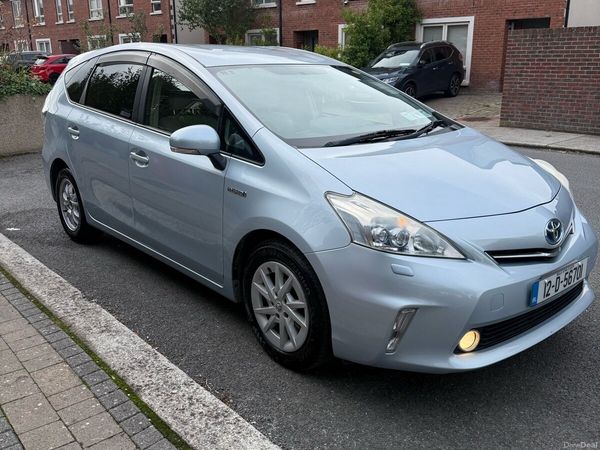 Toyota Prius MPV, Petrol Hybrid, 2012, Blue