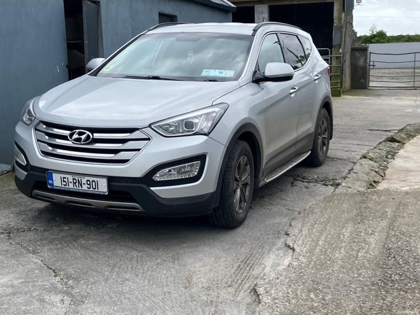 Hyundai Santa Fe SUV, Diesel, 2015, Silver