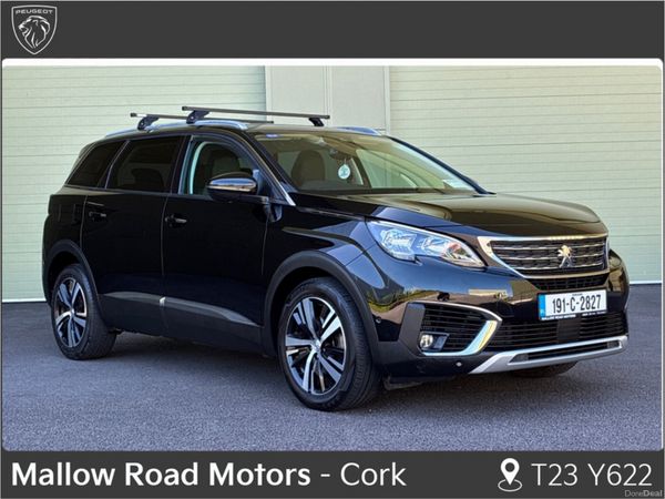 Peugeot 5008 MPV, Petrol, 2019, Black