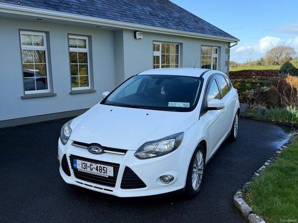 Ford Focus Hatchback, Diesel, 2013, White