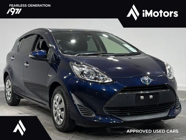 Toyota Aqua Hatchback, Petrol Hybrid, 2019, Blue