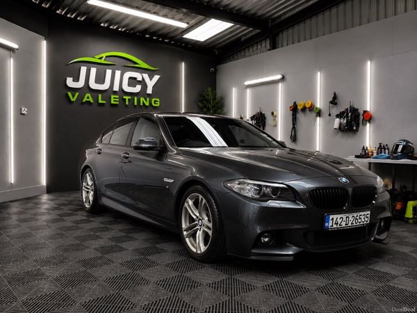 BMW 5-Series Saloon, Diesel, 2014, Grey