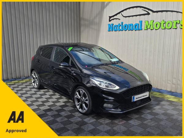 Ford Fiesta Hatchback, Petrol, 2018, Black