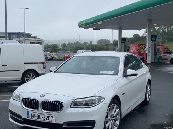 BMW 5-Series Saloon, Diesel, 2014, White