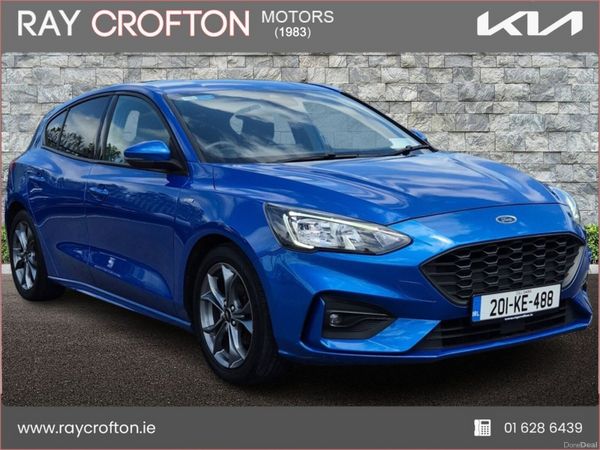 Ford Focus Hatchback, Diesel, 2020, Blue