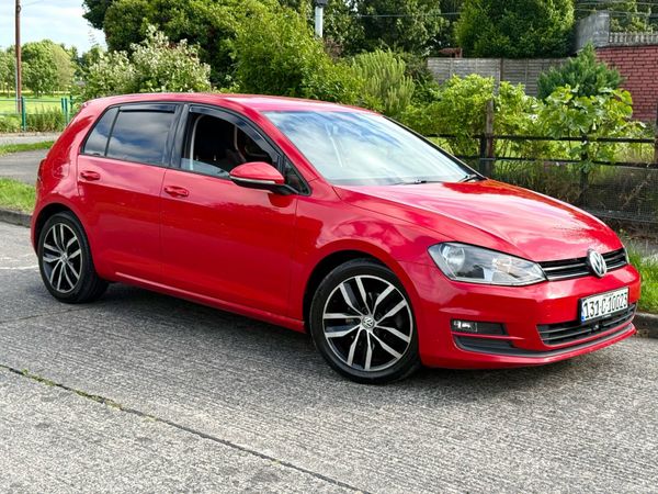 Volkswagen Golf Hatchback, Diesel, 2013, Red