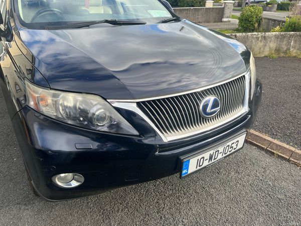 Lexus RX SUV, Petrol Hybrid, 2010, Blue