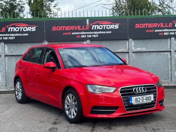 Audi A3 Hatchback, Petrol, 2015, Red