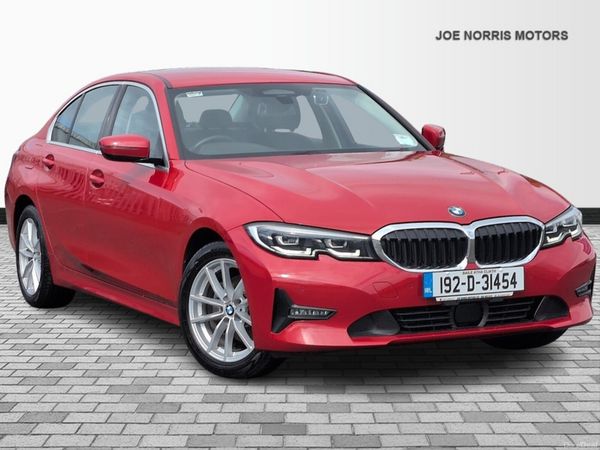 BMW 3-Series Saloon, Diesel, 2019, Red