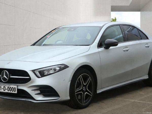 Mercedes-Benz A-Class Saloon, Petrol Plug-in Hybrid, 2022, Silver