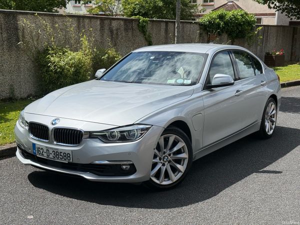 BMW 3-Series Saloon, Petrol Plug-in Hybrid, 2016, Silver