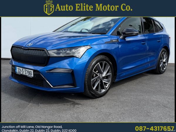 Skoda Enyaq Coupe SUV, Electric, 2022, Blue