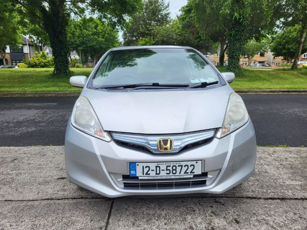 Honda Fit Hatchback, Petrol Hybrid, 2012, Silver