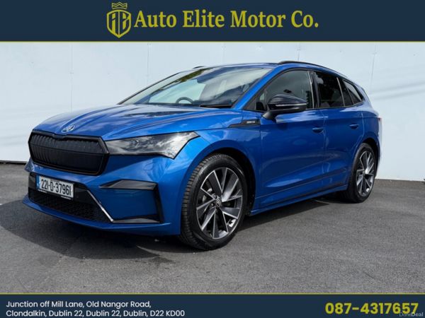 Skoda Enyaq Coupe SUV, Electric, 2022, Blue