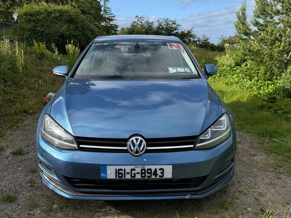 Volkswagen Golf Hatchback, Petrol, 2016, Blue