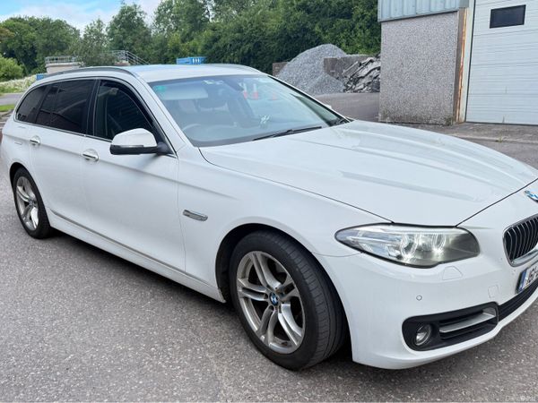 BMW 5-Series Estate/Jeep, Diesel, 2016, White