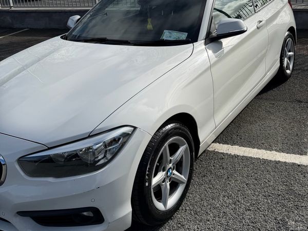 BMW 1-Series Hatchback, Petrol, 2017, White