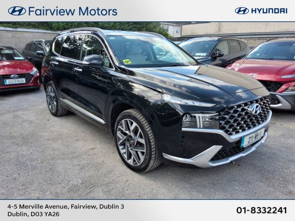 Hyundai Santa Fe SUV, Diesel, 2021, Black