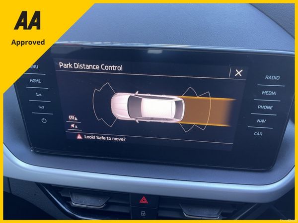 Skoda Scala Hatchback, Petrol, 2021, White