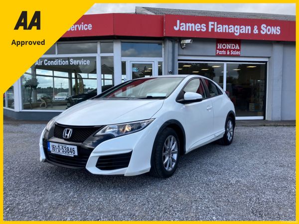 Honda Civic Hatchback, Diesel, 2016, White