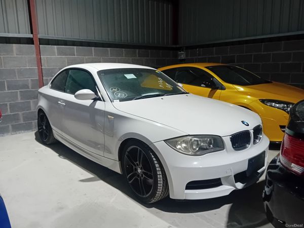 BMW 1-Series Coupe, Petrol, 2008, White