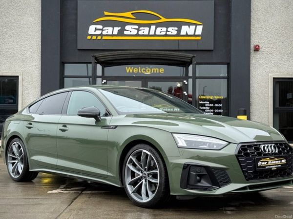 Audi A5 Hatchback, Diesel Hybrid, 2023, Green