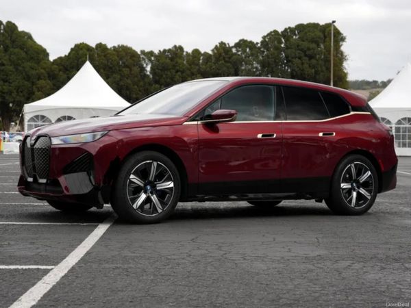 BMW iX SUV, Electric, 2023, Red