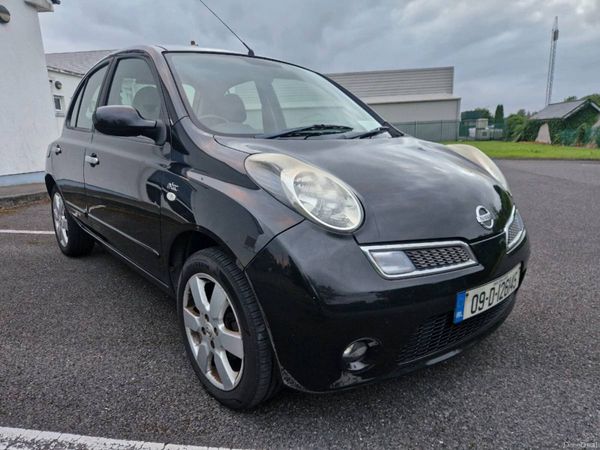 Nissan Micra Hatchback, Petrol, 2009, Black