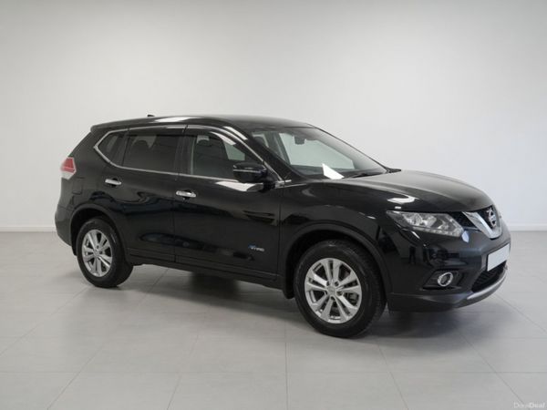 Nissan X-Trail SUV, Petrol Hybrid, 2015, Black