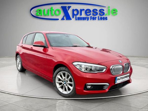 BMW 1-Series Hatchback, Diesel, 2018, Red