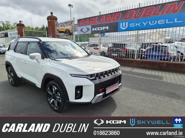 KGM Torres SUV, Petrol Hybrid, 2026, White