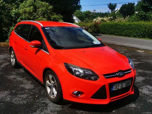 Ford Focus Estate, Diesel, 2014, Red
