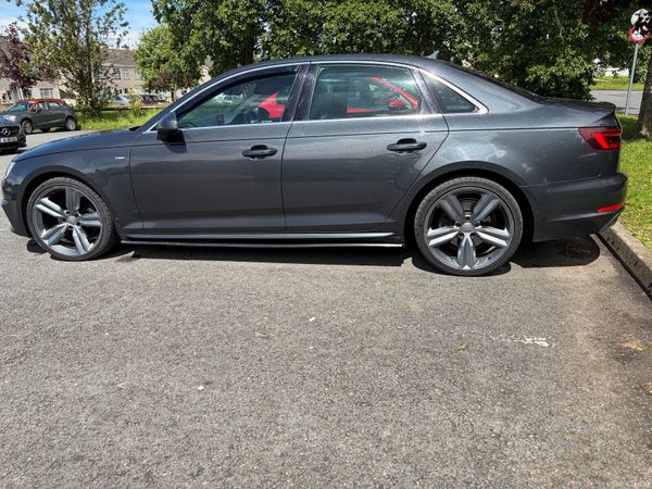 Audi A4 Saloon, Diesel, 2018, Grey