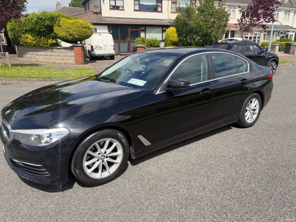 BMW 5-Series Saloon, Diesel, 2019, Black