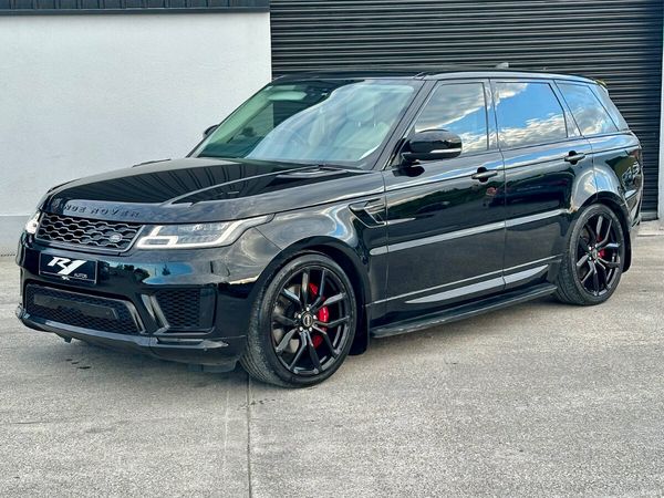 Land Rover Range Rover Sport SUV, Petrol Plug-in Hybrid, 2019, Black