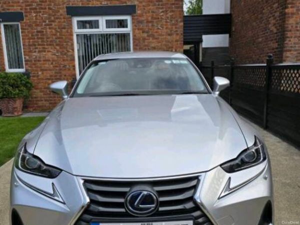 Lexus IS Saloon, Petrol Hybrid, 2020, Silver