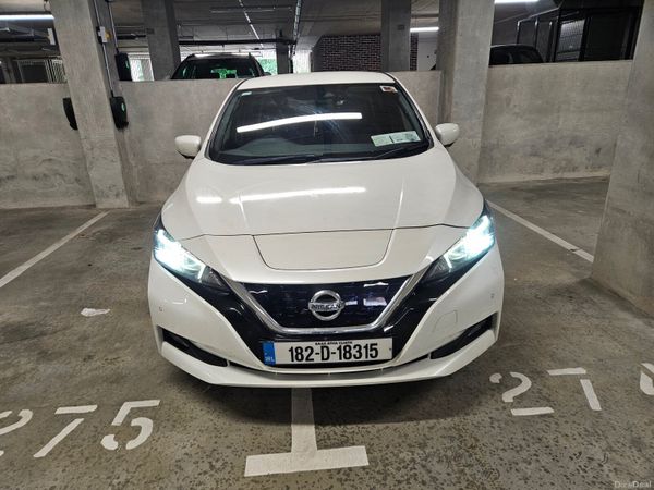 Nissan Leaf Hatchback, Electric, 2018, White