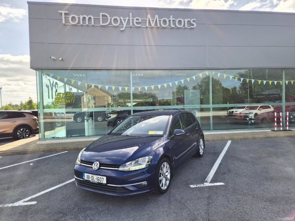 Volkswagen Golf Estate, Diesel, 2018, Blue