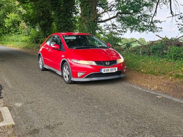 Honda Civic Hatchback, Petrol, 2010, Red