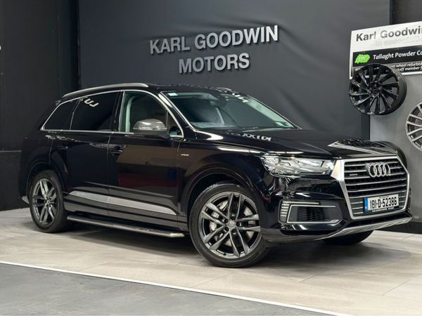 Audi Q7 SUV, Diesel Plug-in Hybrid, 2018, Black