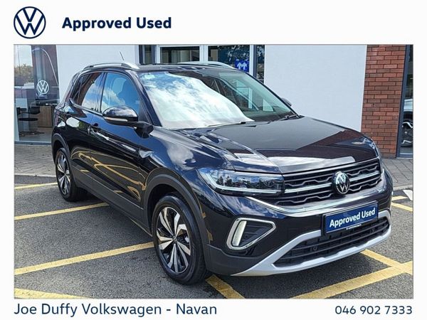 Volkswagen T-Cross SUV, Petrol, 2026, Black