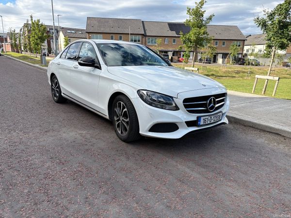 Mercedes-Benz C-Class Saloon, Petrol, 2016, White