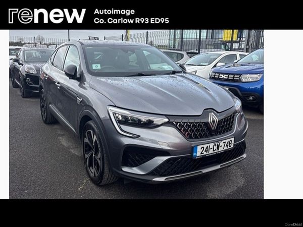 Renault Arkana Hatchback, Petrol Hybrid, 2024, Grey